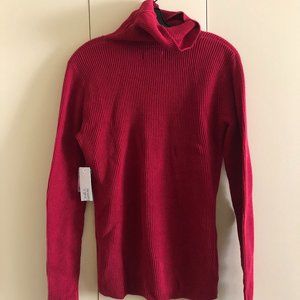 Croft & Barrow Women's Red Turtleneck